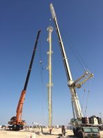Four of the eight Flare Packages are installed in Dukhan Oil Field