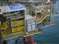 Succesvolle installatie van de Deck Extension, Proppant Package en Diesel Generator Set van het Grove Platform 