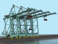 Iv-Consult has been commissioned to perform the detailed engineering of 8 super container quay cranes